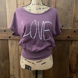 “Love” shirt by Vans.